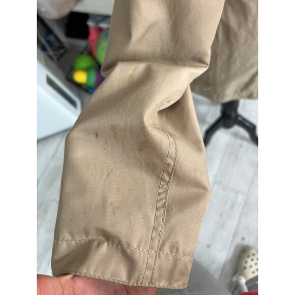 Michael Kors double breasted cotton trench coat with hood & gold buttons SizePXS - Picture 7 of 11